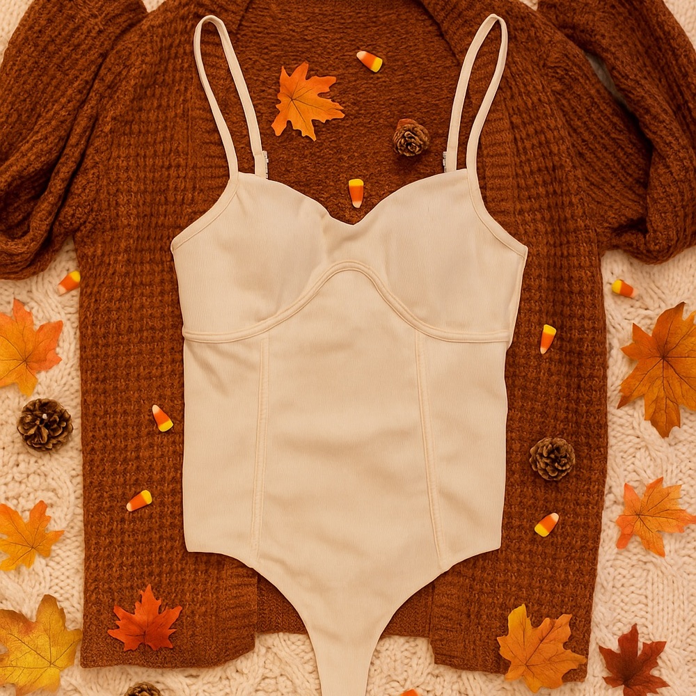 NWT Cloud Ten Corset Bodysuit